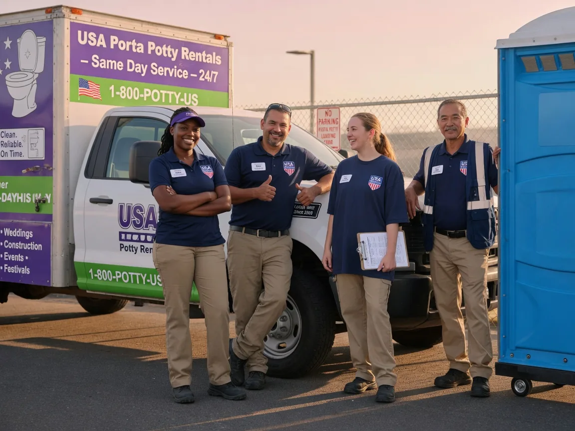 Porta Potty Rental company in La Villa, TX